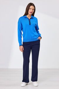 Newport Cruz Zip Placket Merino Jumper
