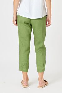 Gordon Smith Sarah Jersey Waist Linen Pant 