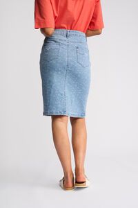 Vassalli Poppy Denim Skirt - Meadow Denim