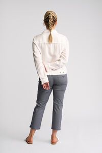 Vassalli Aura Frayed Seams Jacket