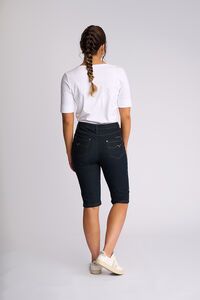 Vassalli Alfa Slim Contrast Stitch Denim Short