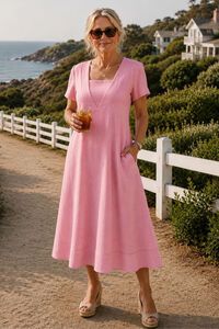 Gordon Smith Le Marais Linen Dress