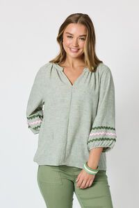 Threadz Canopy Ric Rac Top