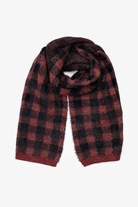 Antler Cabernet Check Scarf