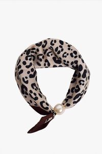 Antler Pearl Fasten Neck Tie Mono Leopard