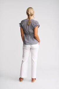 Vassalli Evelyn Drop Shoulder Shirt - Gingham