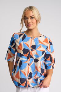 Vassalli Athena Round Neck Top - Row