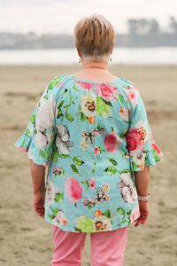 Glam Spring Floral Top