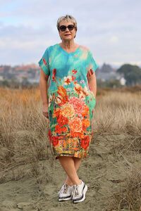 Glam Poppy Dress 