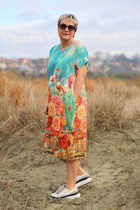 Glam Poppy Dress 
