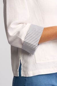 Vassalli Honey Stripe Cuff Jacket