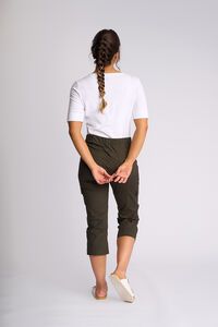 Vassalli Wave 3-4 Poplin Pull On Cargo Pant