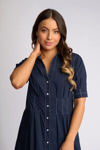 Vassalli Addie Button Up Front Dress