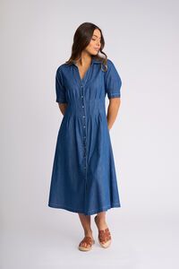 Vassalli Addie Button Up Front Dress