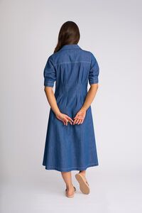 Vassalli Addie Button Up Front Dress