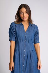 Vassalli Addie Button Up Front Dress