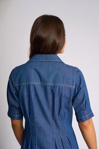 Vassalli Addie Button Up Front Dress