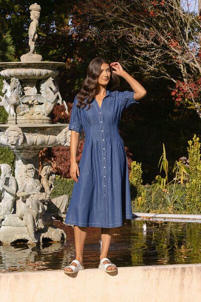 natural fiber dress wear Organic Handkerchief Hem clothing for festivals Organic Cotton Wrap Dress -