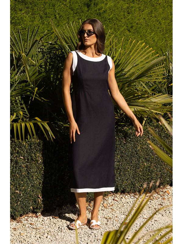 Vassalli Oak Sleeveless Dress