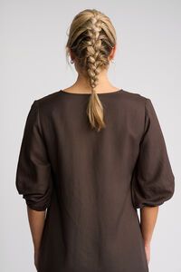 Vassalli Newman Plain V Neck Dress