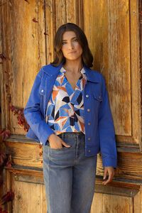 Vassalli Aura Frayed Seams Jacket