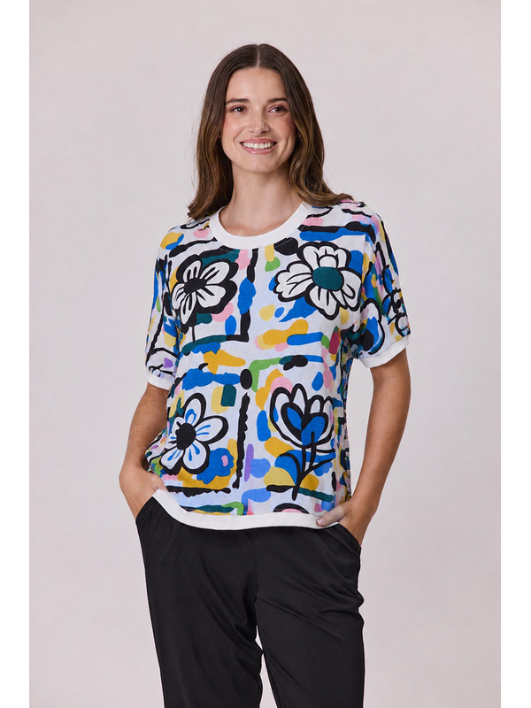 Democracy Groovy Garden Top