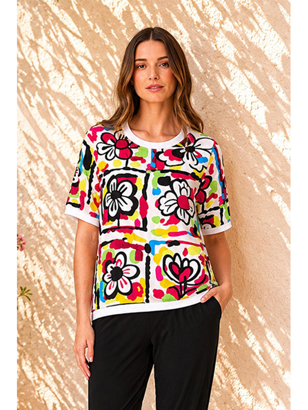 Democracy Groovy Garden Top