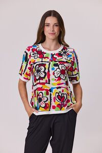 Democracy Groovy Garden Top
