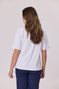 Democracy Diamante Trim T-Shirt