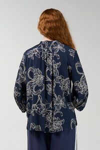 Madly Sweetly Blueprint Blouse - PREORDER