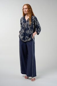 Madly Sweetly Blueprint Blouse - PREORDER