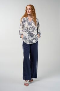 Madly Sweetly Blueprint Blouse - PREORDER