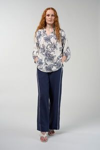 Madly Sweetly Blueprint Blouse - PREORDER