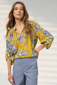 Madly Sweetly Blueprint Blouse - PREORDER