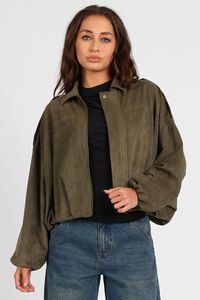 Storm Faux Suede Jacket