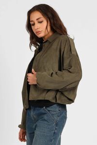 Storm Faux Suede Jacket