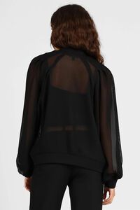 Storm Mesh Long Sleeve Bomber