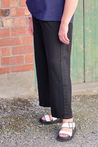 Democracy Donna Side Trim 7/8 Palazzo Pant