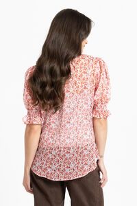 Leila + Luca Scarlett Blossom Honey Blouse