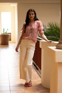 Leila + Luca Scarlett Blossom Honey Blouse