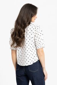 Leila + Luca Vanilla Spot Dinner Date Shirt