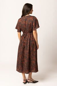 Leila + Luca Walnut Whisper Riviera Dress
