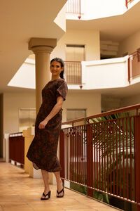 Leila + Luca Walnut Whisper Riviera Dress