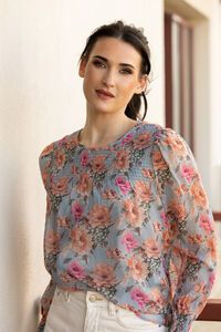 Seeking Lola Spring Shimmer Hug Me Top
