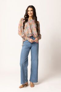 Seeking Lola Spring Shimmer Hug Me Top