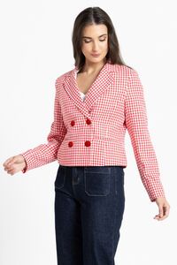 Seeking Lola Ruby Check Audrey Blazer