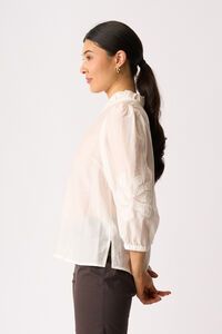 Oh Three Appliqued Blouse