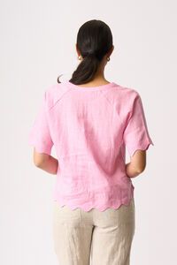 Foil Scalloped Top