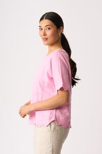 Foil Scalloped Top
