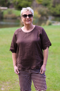 Foil Scalloped Top
